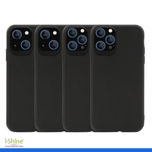 Camera Lens Black TPU Gel Protective Case For iPhone 16 Series 16, 16 Pro, 16 Plus, 16 Pro Max