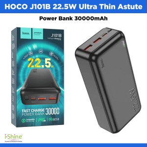 HOCO J101B 22.5W Ultra Thin Astute Power Bank 30000mAh