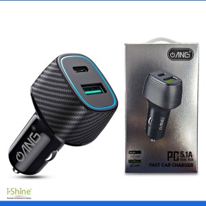 ANG C502 PD &amp; QC 18W Fast Car Charger 5.1A