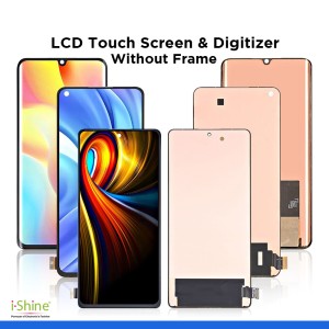 Replacement Xiaomi Redmi 9 Note 9, Note 9 Pro, Note 9T Without Frame Black LCD Display Screen
