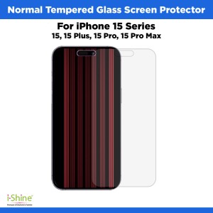 Normal Tempered Glass Screen Protector For iPhone 15 Series 15, 15 Plus, 15 Pro, 15 Pro Max