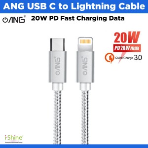 ANG CB08 Type-C to Lightning Data Cable PD 20W 1M 2M 3M