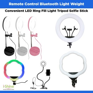 Remote Control Bluetooth Light Weight Convenient LED Ring Fill Light Tripod Selfie Stick LC-318, L08, L-07, L-02