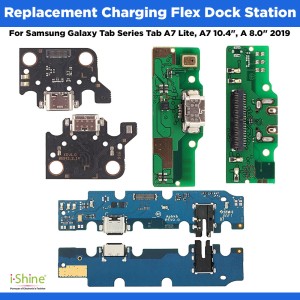 Replacement Charging Flex Dock Station For Samsung Galaxy Tab Series Tab A7 Lite, A7 10.4", A 8.0" 2019