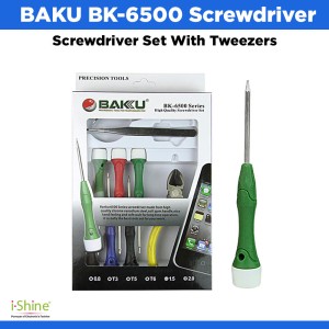 Baku BK-6500 Screwdriver Set With Tweezers