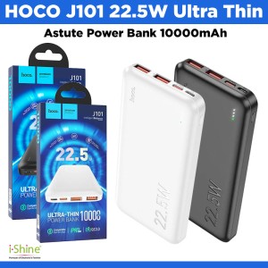 HOCO J101 22.5W Ultra Thin Astute Power Bank 10000mAh