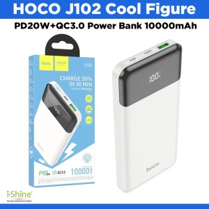 HOCO J102 Cool Figure PD20W+QC3.0 Power Bank 10000mAh