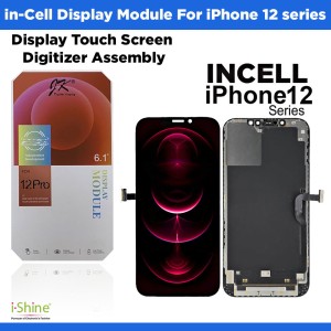 INCELL iPhone 12 Mini, 12, 12 Pro, 12 Pro Max LCD Display Touch Screen Digitizer Assembly