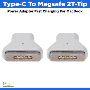 Type-C To Magsafe 2T-Tip Power Adapter Fast Charging For MacBook