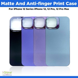 Matte And Anti-finger Print Case Compatible For iPhone 12 Series iPhone 12, 12 Pro, 12 Pro Max