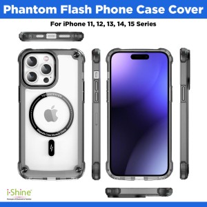 Phantom Flash Phone Case Cover Compatible For iPhone 11, 12, 13, 14 And 15 Series