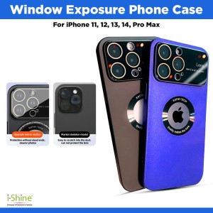 Window Exposure Phone Case Compatible For iPhone 11, 12, 13, 14, Pro Max