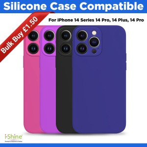Silicone Case Compatible For iPhone 14 Series 14 Pro, 14 Plus, 14 Pro Max