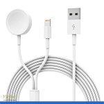 2-in-1 Magnetic Charging Cable USB To Lightning + Watch Charger