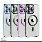 Magnetic Safe Electro Plated Case For Apple iPhone 16 Series