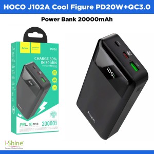 HOCO J102A Cool Figure PD20W+QC3.0 Power Bank 20000mAh