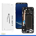 Original OLED LCD Touch Screen For Samsung Galaxy S8 Series With Frame