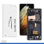 Original OLED LCD Touch Screen For Samsung Galaxy S21 Series With Frame