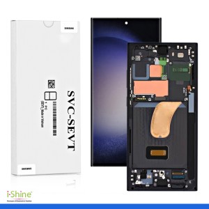 Original OLED LCD Touch Screen For Samsung Galaxy S23 Series With Frame