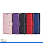 Leather Flip Book Case With Wallet Card Holder For Samsung Galaxy S Series S24, S24 Plus, S24 Ultra