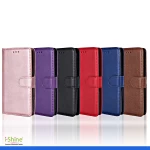 Leather Flip Wallet Card Holder Book Case Cover For iPhone Series 5/5S/5Se, 6/6 Plus, 7/7 Plus, 8/8 Plus