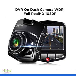 Dual Lens Vehicle Blackbox DVR On Dash Camera WDR Full Real HD 1080P
