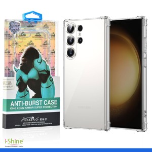 Anti Burst Clear Tough Gel Case For Samsung Galaxy S25 Series