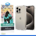 Anti Burst Clear Tough Gel Case For iPhone 15 Series