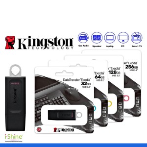 Kingston USB 3.2 Data Traveler Exodia 32GB 64GB 128GB 256GB Flash Drive Memory Stick