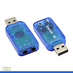 USB 2.0 To 3D Audio Sound Card Adapter