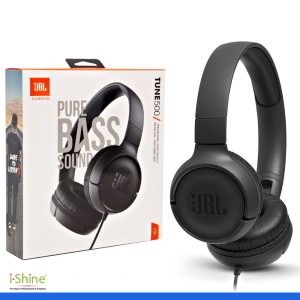 JBL Tune 500 Wired On-Ear Headphones