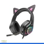 HOCO W107 Cute Cat Gaming Wired Headphone