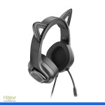 HOCO W107 Cute Cat Gaming Wired Headphone