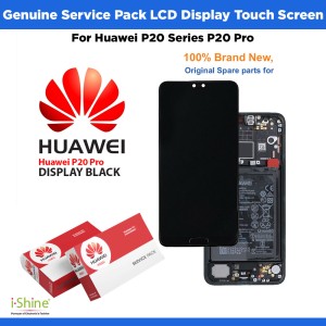 Genuine Service Pack LCD Display Touch Screen Digitizer For Huawei P20 Series P20 Pro