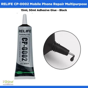 RELIFE CP-0002 Mobile Phone Repair Multipurpose 15ml, 50ml Adhesive Glue - Black