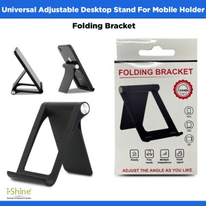 Universal Adjustable Desktop Stand For Mobile Holder, Folding Bracket
