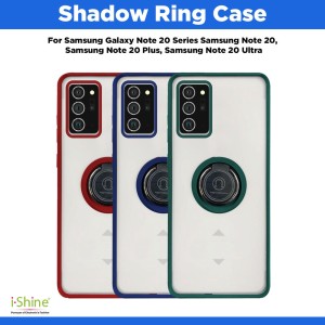 Shadow Ring Case For Samsung Galaxy Note 20 Series Samsung Note 20, Samsung Note 20 Plus, Samsung Note 20 Ultra