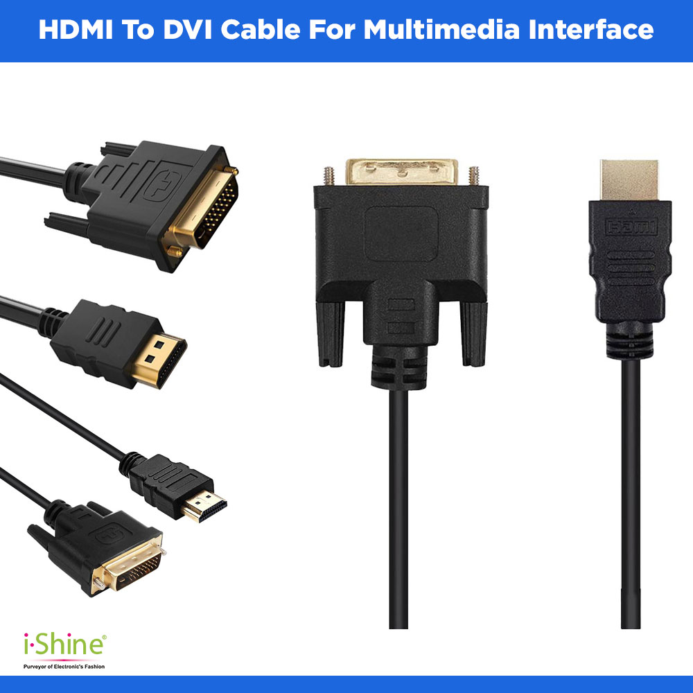 HDMI To DVI Cable For Multimedia Interface