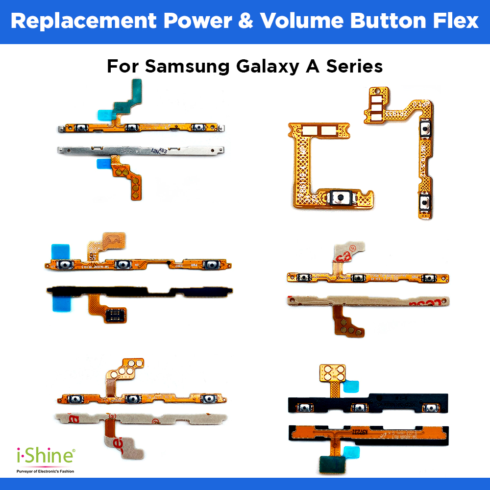 Replacement Power &amp; Volume Button Flex For Samsung Galaxy A Series A01 A7 A10 A10S A13 5G A50 A51 A60 A70 A71