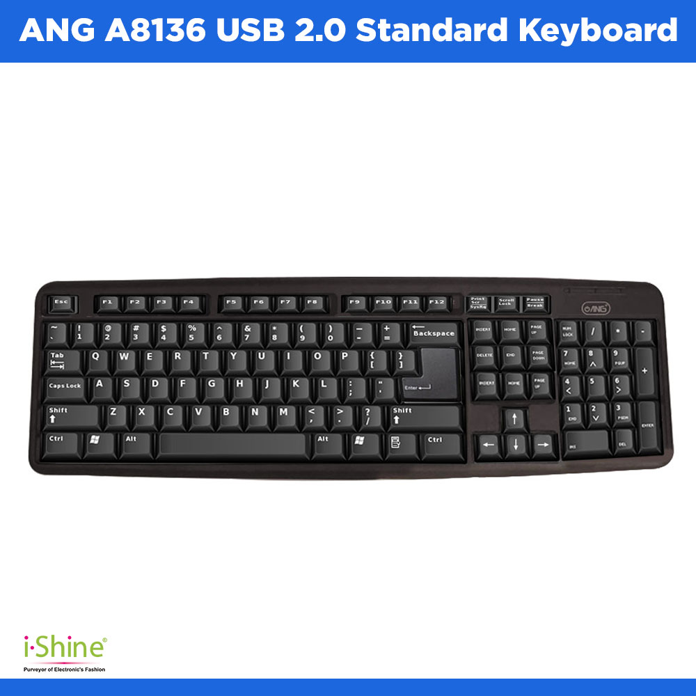 ANG A8136 USB 2.0 Standard Keyboard