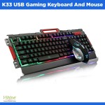 K33 USB Gaming Keyboard And Mouse