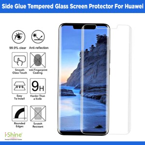 Side Glue Tempered Glass Screen Protector For Huawei P30 Lite P30 Pro Mate 20 Pro P40 Pro