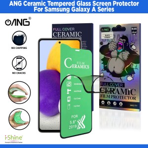 ANG Ceramic Tempered Glass Screen Protector For Samsung Galaxy A Series A02 A10s A12 A21s A22 A32 A41 A72
