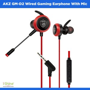 AKZ GM-D2 Wired Gaming Earphone With Mic
