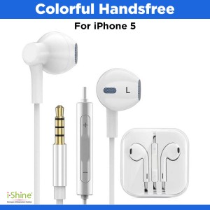 Colorful Handsfree For iPhone 5