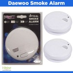 Daewoo Warning Alarm Photoelectric Smoke Detector Intelligent Smoke Alarm Fire-Detector
