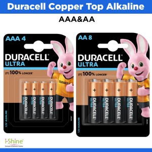 Duracell Copper Top Alkaline Batteries AA And AAA