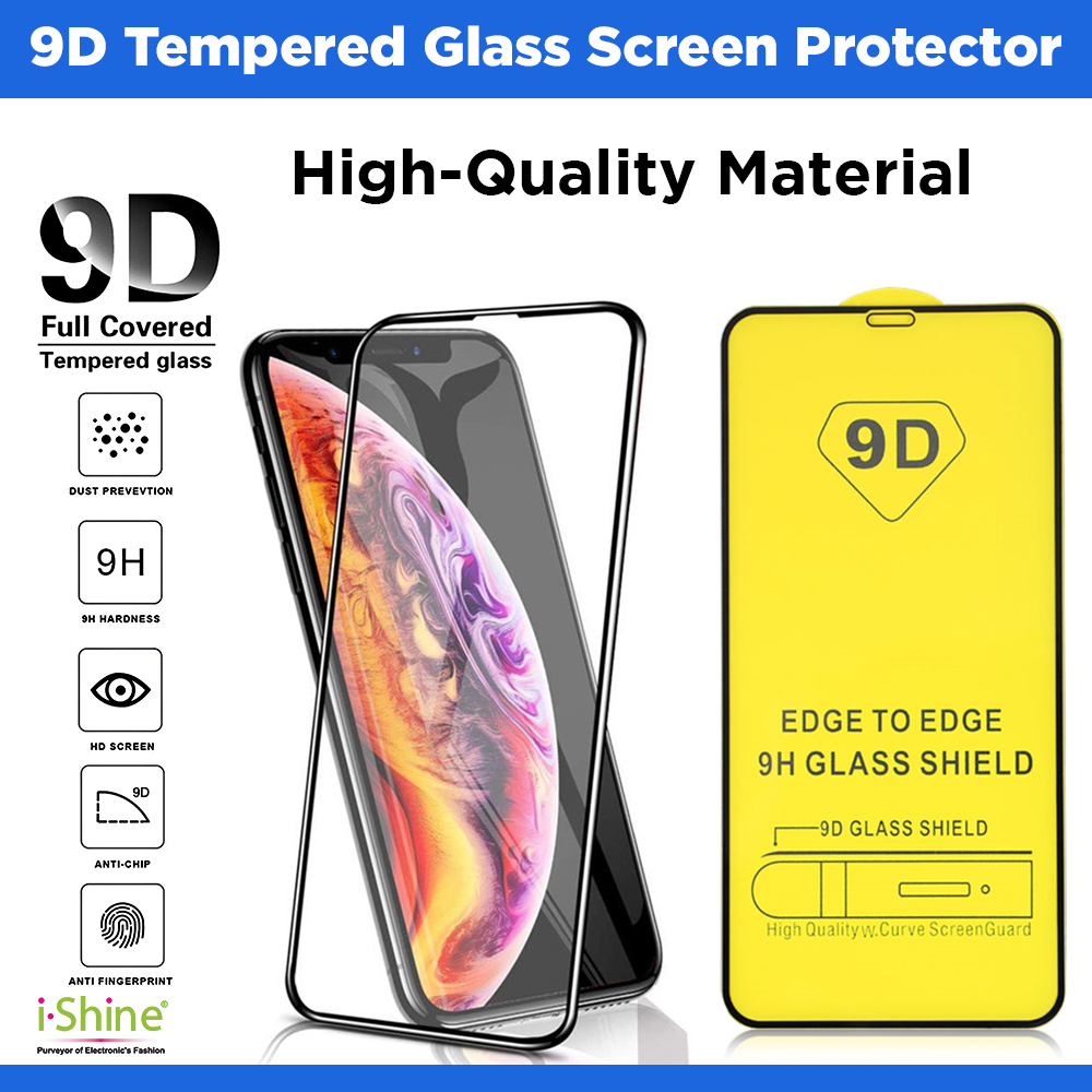 9D Tempered Glass Screen Protector For iPhone 12 Series 12 Mini, 12 Pro, 12 Pro Max