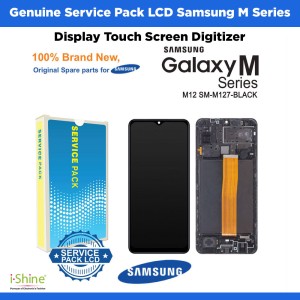 Genuine Service Pack LCD Display Touch Screen Digitizer For Samsung Galaxy M12 SM-M127