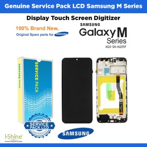 Genuine Service Pack LCD Display Touch Screen Digitizer For Samsung Galaxy M20 SM-M205F